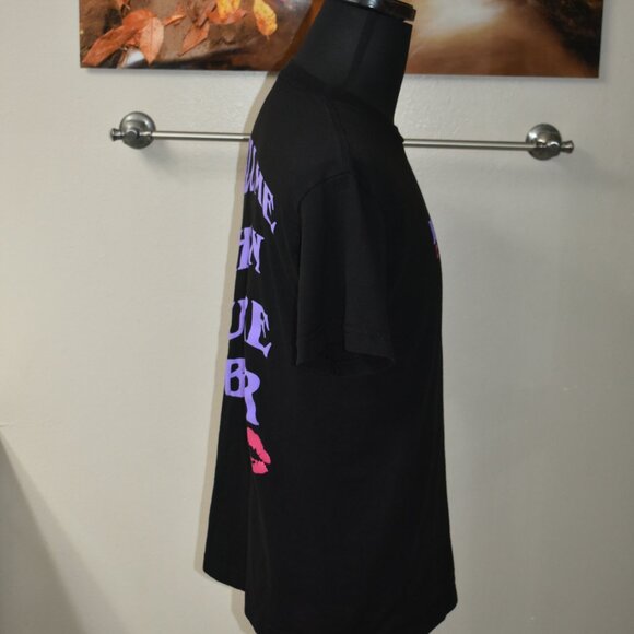 UNISEX MENS WOMENS T-SHIRT S SMALL Yours Truly Call Me When Your Sober kiss - Picture 4 of 13